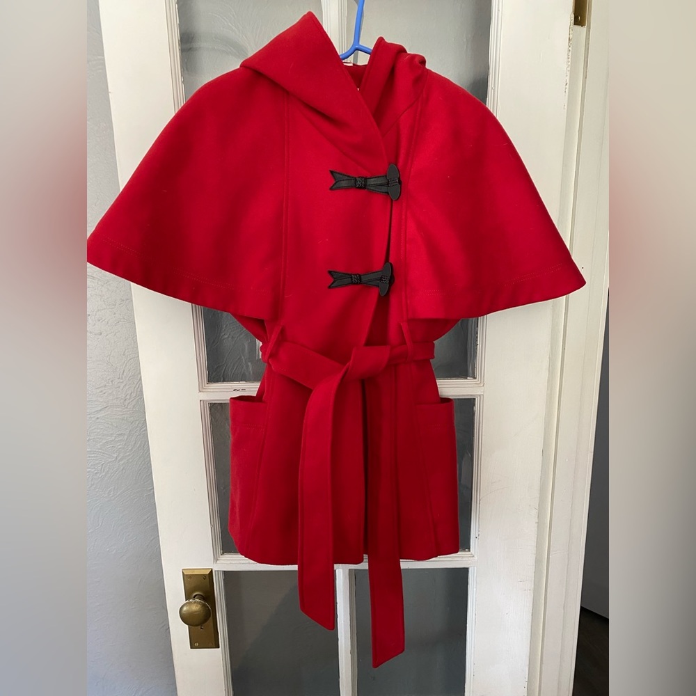 Jessica Simpson, Red Coat, Size Large